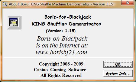 King Shuffler About Box